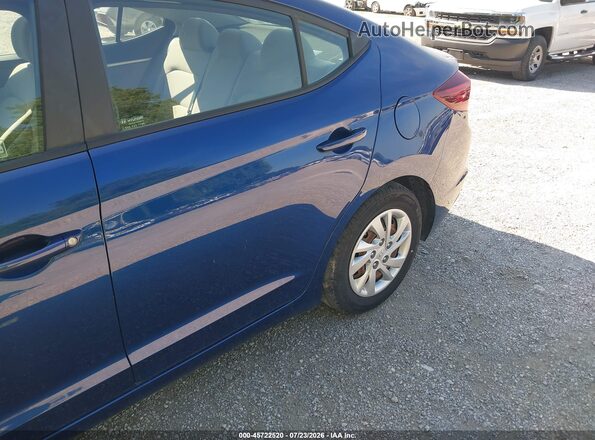 5NPD74LF6LH610433 2020 HYUNDAI ELANTRA Синий Вид щитка приборов