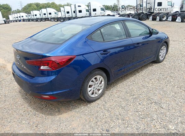 5NPD74LF6LH610450 2020 HYUNDAI ELANTRA Blue Trasero derecho