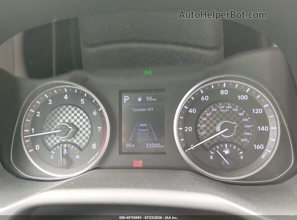 5NPD74LF6LH610450 2020 HYUNDAI ELANTRA Blue Vista de los asientos traseros