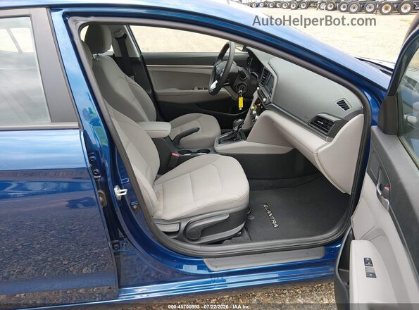 5NPD74LF6LH610450 2020 HYUNDAI ELANTRA Blue Vista interior delantera