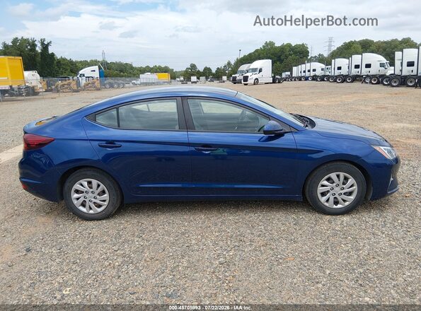 5NPD74LF6LH610450 2020 HYUNDAI ELANTRA Blue 