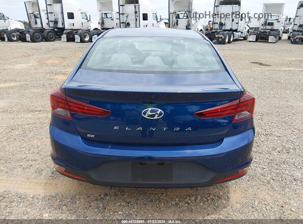 5NPD74LF6LH610450 2020 HYUNDAI ELANTRA Blue 