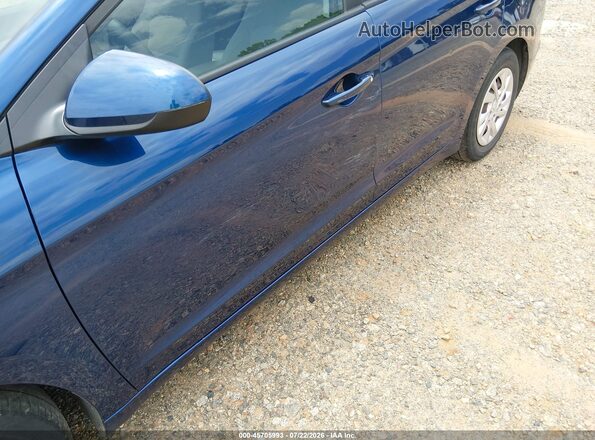 5NPD74LF6LH610450 2020 HYUNDAI ELANTRA Blue Vista interior trasera