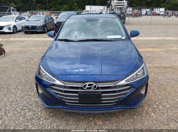 5NPD74LF6LH610450 2020 HYUNDAI ELANTRA Blue 