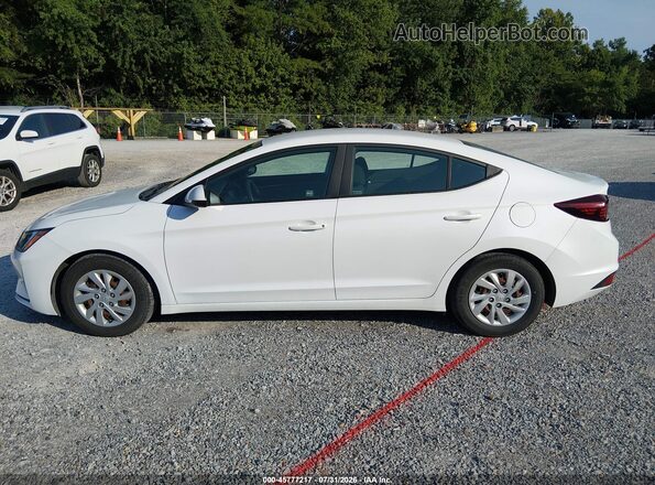 5NPD74LF6LH610805 2020 HYUNDAI ELANTRA White Панорамний вид салону 360°