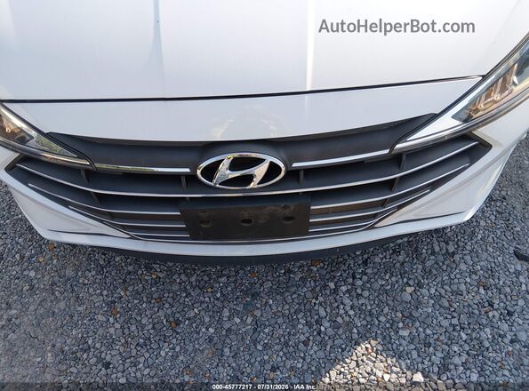 5NPD74LF6LH610805 2020 HYUNDAI ELANTRA White Вид спереду