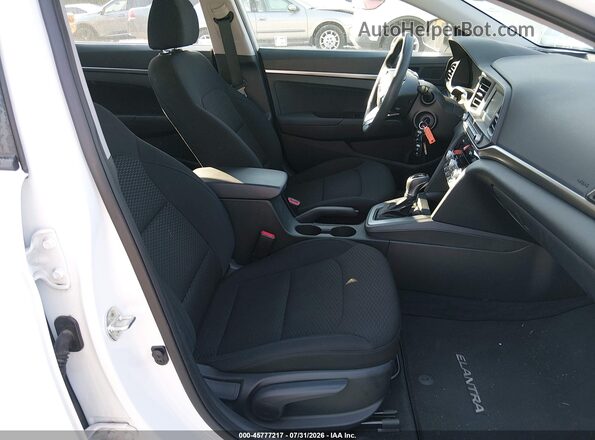 5NPD74LF6LH610805 2020 HYUNDAI ELANTRA White Вид салону спереду
