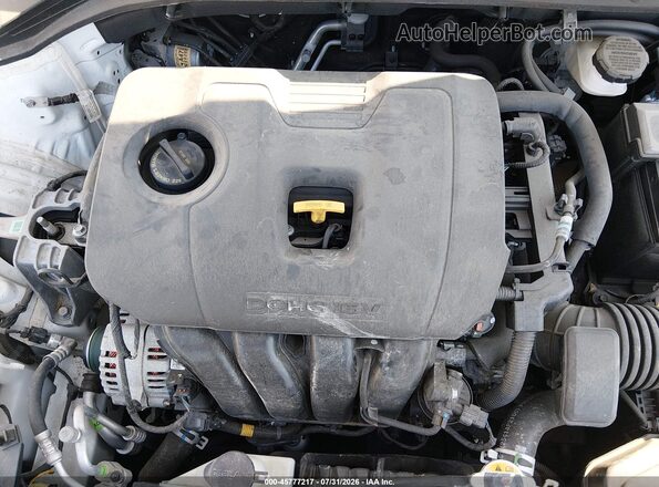 5NPD74LF6LH610805 2020 HYUNDAI ELANTRA White Вид ззаду