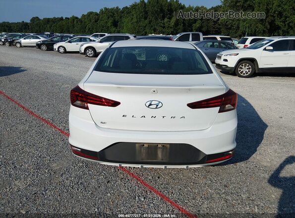 5NPD74LF6LH610805 2020 HYUNDAI ELANTRA White 