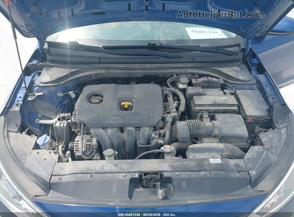 5NPD74LF6LH611288 2020 HYUNDAI ELANTRA Blue Вид ззаду