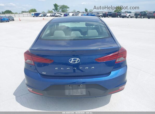 5NPD74LF6LH611288 2020 HYUNDAI ELANTRA Blue 