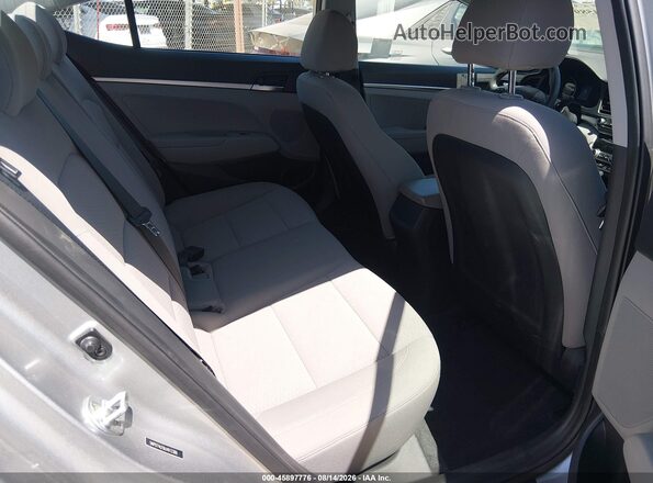 5NPD74LF6LH612389 2020 HYUNDAI ELANTRA Silver Widok naklejki z numerem VIN