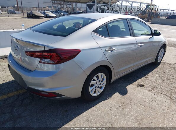 5NPD74LF6LH612845 2020 HYUNDAI ELANTRA Silver Задня права чверть