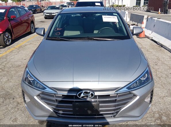 5NPD74LF6LH612845 2020 HYUNDAI ELANTRA Silver Вид щитка приладів
