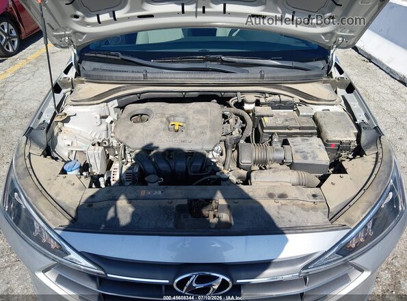 5NPD74LF6LH612845 2020 HYUNDAI ELANTRA Silver Вид ззаду