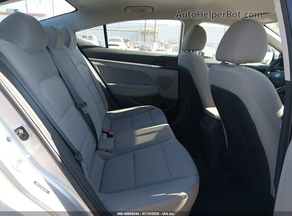 5NPD74LF6LH612845 2020 HYUNDAI ELANTRA Silver Вид наклейки з VIN-кодом