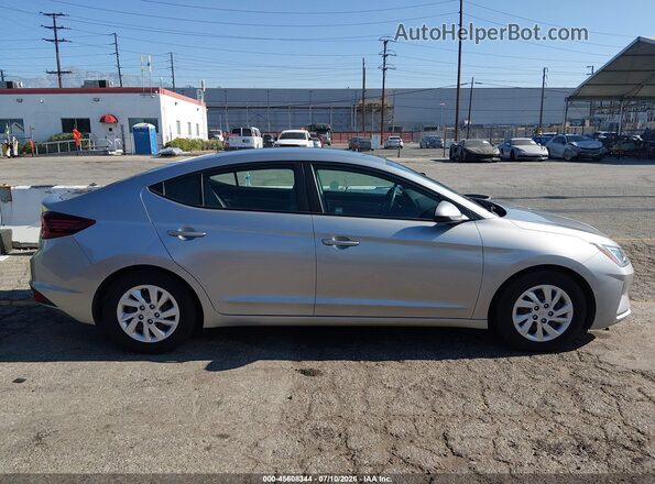 5NPD74LF6LH612845 2020 HYUNDAI ELANTRA Silver Вид задньої частини салону