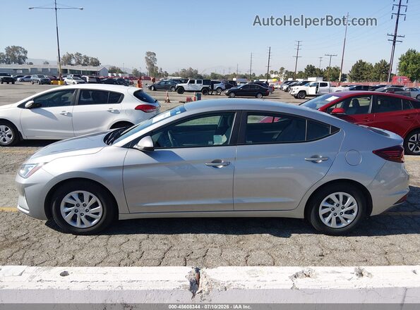 5NPD74LF6LH612845 2020 HYUNDAI ELANTRA Silver Панорамний вид салону 360°