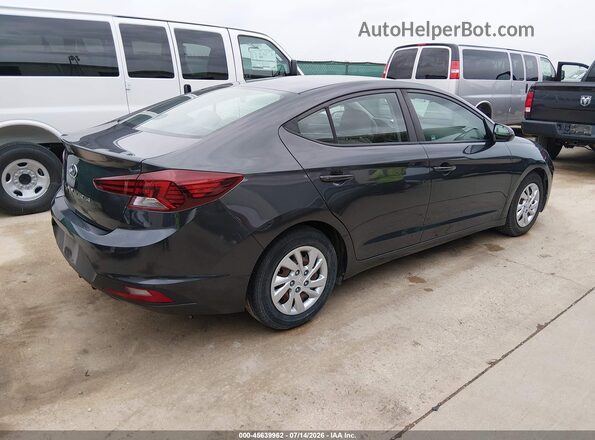 5NPD74LF6LH613199 2020 HYUNDAI ELANTRA Серый Задняя правая четверть