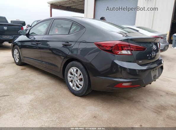 5NPD74LF6LH613199 2020 HYUNDAI ELANTRA Серый Задняя левая четверть