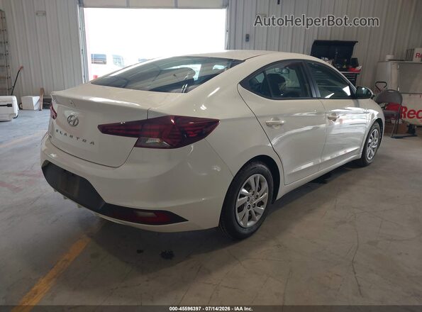 5NPD74LF6LH613896 2020 HYUNDAI ELANTRA White Trasero derecho