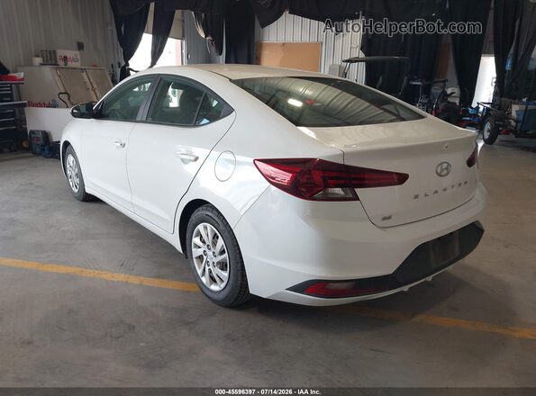 5NPD74LF6LH613896 2020 HYUNDAI ELANTRA White Trasero izquierdo