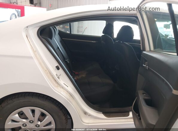 5NPD74LF6LH613896 2020 HYUNDAI ELANTRA White Vista de la etiqueta del VIN