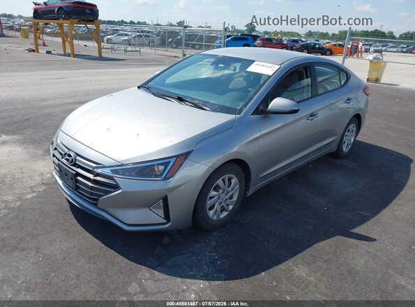 5NPD74LF6LH613994 2020 HYUNDAI ELANTRA Silver Przód lewy