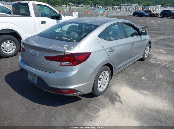 5NPD74LF6LH613994 2020 HYUNDAI ELANTRA Silver Tył prawy