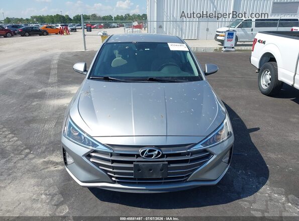 5NPD74LF6LH613994 2020 HYUNDAI ELANTRA Silver Widok zestawu wskaźników