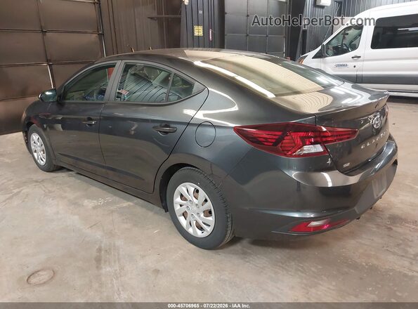 5NPD74LF6LH615292 2020 HYUNDAI ELANTRA Gray Հետևի ձախ