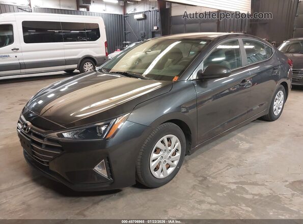 5NPD74LF6LH615292 2020 HYUNDAI ELANTRA Gray Դիմացի տեսք