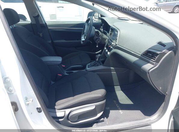 5NPD74LF6LH615762 2020 HYUNDAI ELANTRA White Vista interior delantera