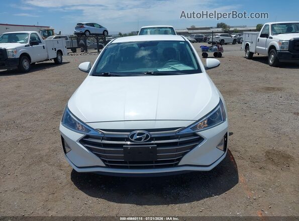 5NPD74LF6LH615762 2020 HYUNDAI ELANTRA White Vista interior de 360 grados