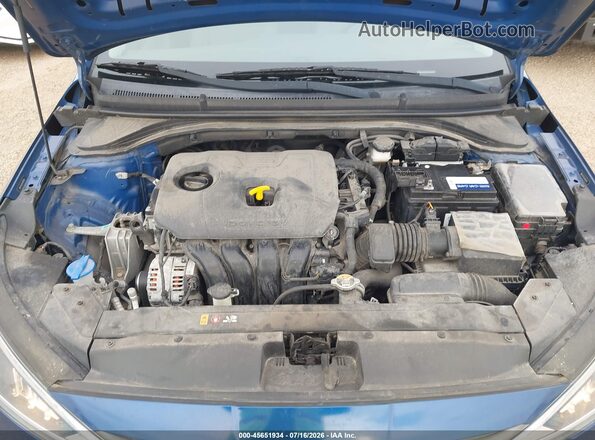 5NPD74LF6LH616264 2020 HYUNDAI ELANTRA Blue Widok z tyłu