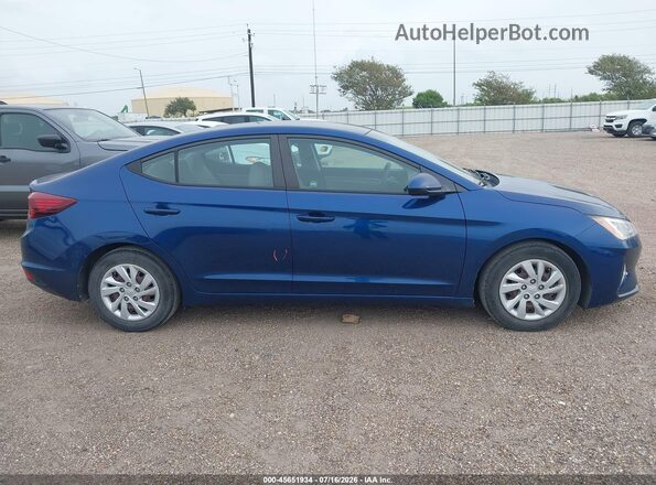 5NPD74LF6LH616264 2020 HYUNDAI ELANTRA Blue 