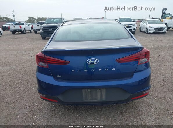 5NPD74LF6LH616264 2020 HYUNDAI ELANTRA Blue 