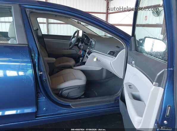 5NPD74LF6LH616331 2020 HYUNDAI ELANTRA Blue Սալոնի դիմացի տեսք