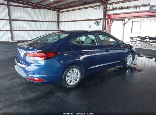 5NPD74LF6LH616331 2020 HYUNDAI ELANTRA Blue Հետևի աջ