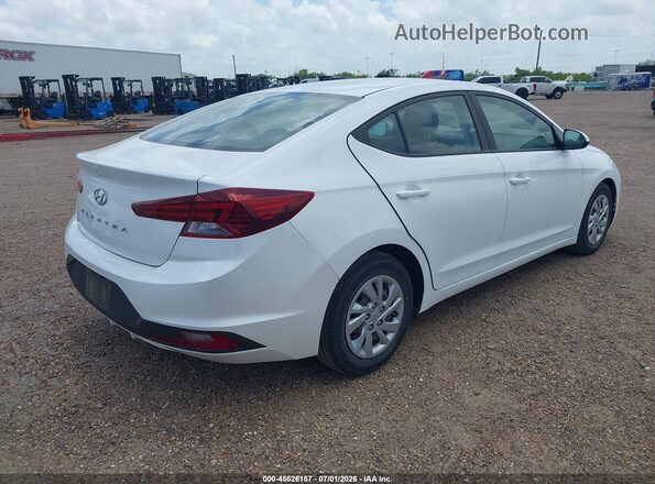 5NPD74LF6LH618130 2020 HYUNDAI ELANTRA White Հետևի աջ
