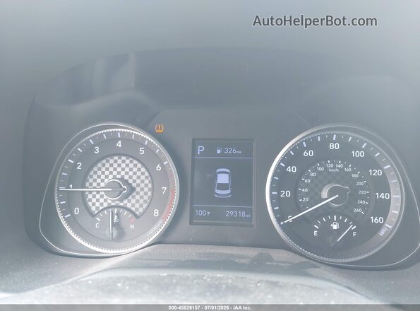 5NPD74LF6LH618130 2020 HYUNDAI ELANTRA White Հետևի նստատեղերի տեսք