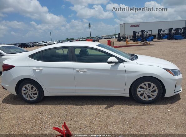 5NPD74LF6LH618130 2020 HYUNDAI ELANTRA White 