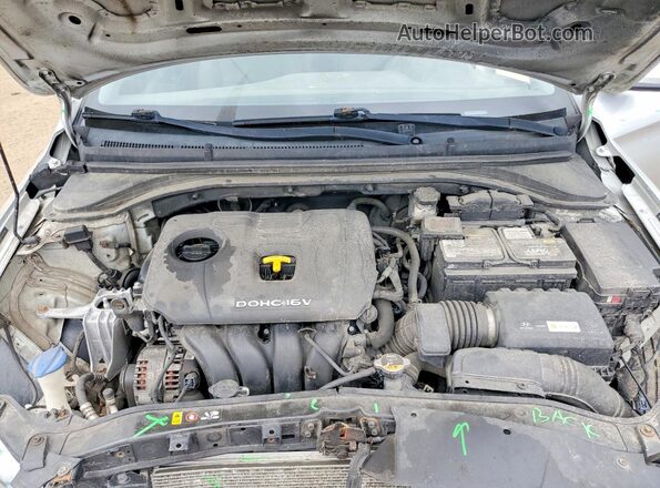 5NPD74LF7HH175266 2017 HYUNDAI ELANTRA Silver უკანა სალონის ხედი