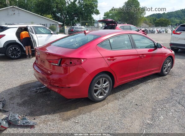 5NPD74LF7HH192374 2017 HYUNDAI ELANTRA Red Rear right