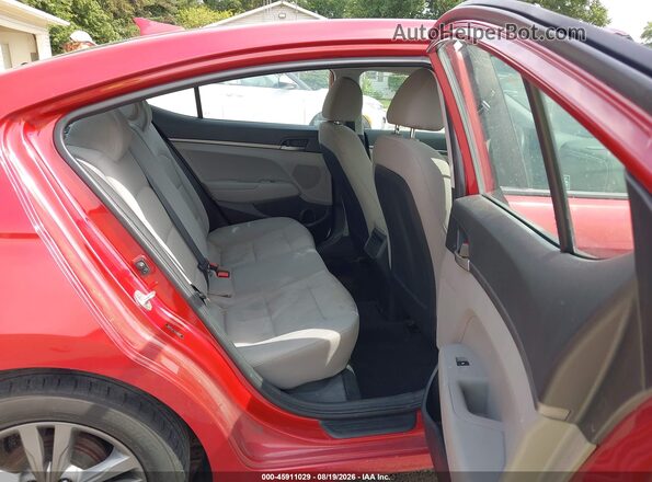 5NPD74LF7HH192374 2017 HYUNDAI ELANTRA Red VIN sticker view