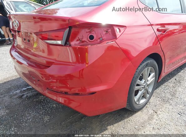 5NPD74LF7HH192374 2017 HYUNDAI ELANTRA Red 