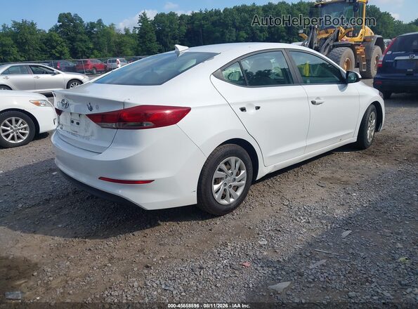 5NPD74LF7HH206421 2017 HYUNDAI ELANTRA Белый Задняя правая четверть
