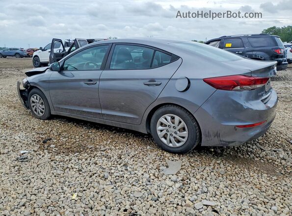 5NPD74LF7JH275163 2018 HYUNDAI ELANTRA Gray Tył lewy
