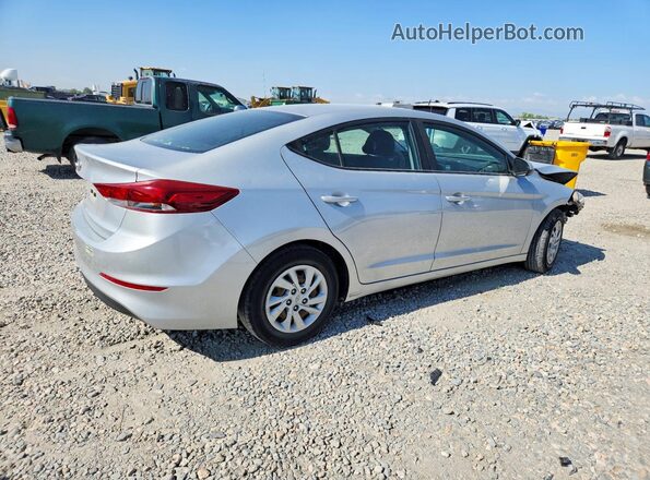 5NPD74LF7JH285336 2018 HYUNDAI ELANTRA Silver უკანა მარჯვენა