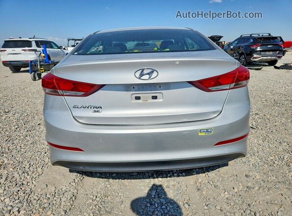 5NPD74LF7JH285336 2018 HYUNDAI ELANTRA Silver უკანა ხედი